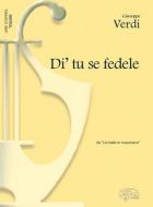Di' tu se fedele 