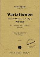Variationen über ein Thema aus der Oper Alruna WoO 15 