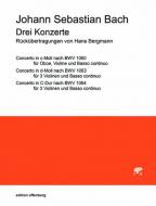 3 Konzerte (Stimmen Concerto c-Moll) 