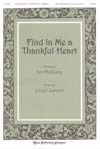 Find In Me a Thankful Heart 