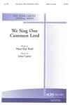 We Sing One Common Lord 