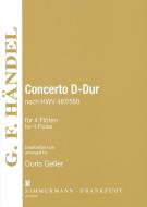 Concerto en ré majeur 