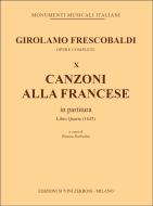 Canzoni alla francese in partitura : libro quarto 