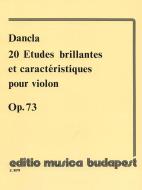 20 etudes brillantes et caracteristiques 