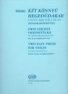 Two Easy Pieces For Violin 