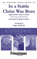 In a Stable Christ Was Born 