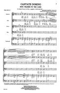 Cantate Domino 