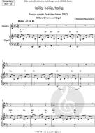 Zum Sanctus (Heilig, heilig) mittel 