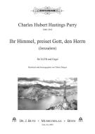 Ihr Himmel, preiset Gott, den Herrn (Jerusalem) 