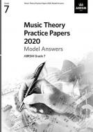 Music Theory Practice Papers 2020 Model Answers, ABRSM Grade 7 