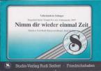 Nimm dir wieder einmal Zeit 