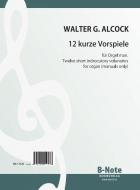 12 préludes brèves pour orgue 