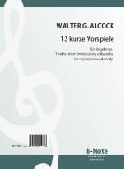 12 préludes brèves pour orgue 