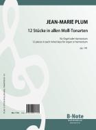 12 pièces  dans toutes les clés mineures pour orgue ou harmonium op.141 