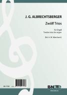 12 trios pour orgue 