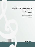 13 preludes pour piano op.32 