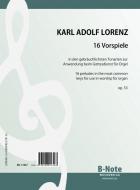 16 preludes pour orgue ou harmonium op.53 