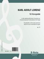 16 preludes pour orgue ou harmonium op.53 