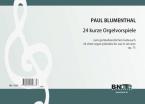 24 préludes brèves pour orgue op.75 