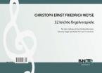 32 préludes brèves pour orgue 