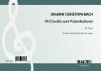 44 prelude-chorales breves pour orgue 