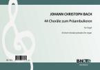 44 prelude-chorales breves pour orgue 