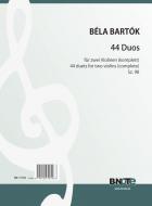 44 duos pour deux violons Sz.98 