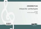 54 pièces brèves et faciles pour orgue op.50 