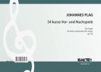 54 pièces brèves et faciles pour orgue op.50 