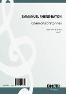 Huit Chansons bretonnes pour chant et piano 