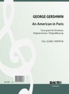 An American in Paris pour orchestre (version originale) (partition) 