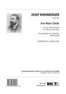 Ave Maris Stella pour choeur SATB et orgue (partition chorale) 