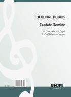 Cantate Domino pour choeur SATB et orgue 