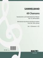 60 chansons par maîtres francaises et hollandaises du 16me siecle (Tome 1) 