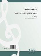 Dein ist mein ganzes Herz de 'Le Pays du sourire' 