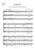 Psaume 23 pour choeur SSA et orgue op.27 (partition chorale) 