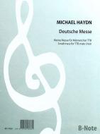 Messe allemande pour choir des hommes 