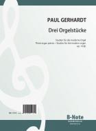 Trois pièces - Esquisses pour l'orgue moderne op.14 