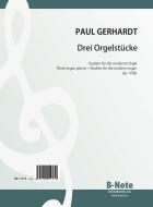 Trois pièces - Esquisses pour l'orgue moderne op.14 