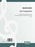 Trois poèmes pour harmonium ou orgue op.2 