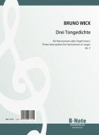 Trois poèmes pour harmonium ou orgue op.2 