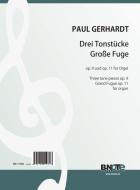 Trois images op.9 et Grande Fugue op.11 pour orgue 