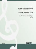 Etude concertante pour orgue or piano-pédalier op.88 
