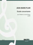 Etude concertante pour orgue or piano-pédalier op.88 