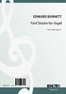 Cinq pièces pour orgue 