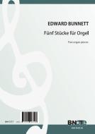 Cinq pièces pour orgue 