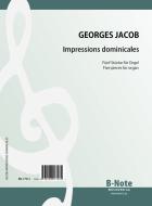 Impressions dominicales - Cinq pièces pour orgue 