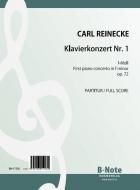 1re concerto pour piano et orchestre op.72 (partition) 