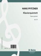 Quintette pour piano et cordes op.23 