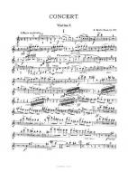 Concerto pour orgue et orchestre en la mineur op.100 (parties) 